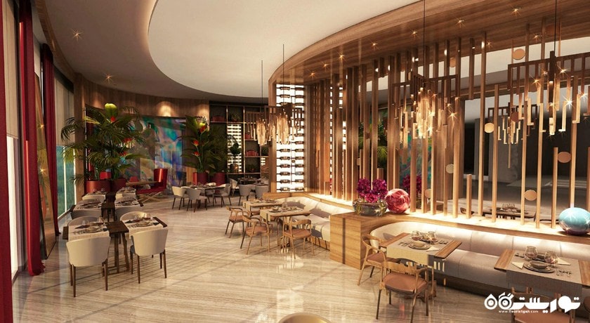 رستوران اصلی هتل بوتانیک اکسکلوسیو لارا